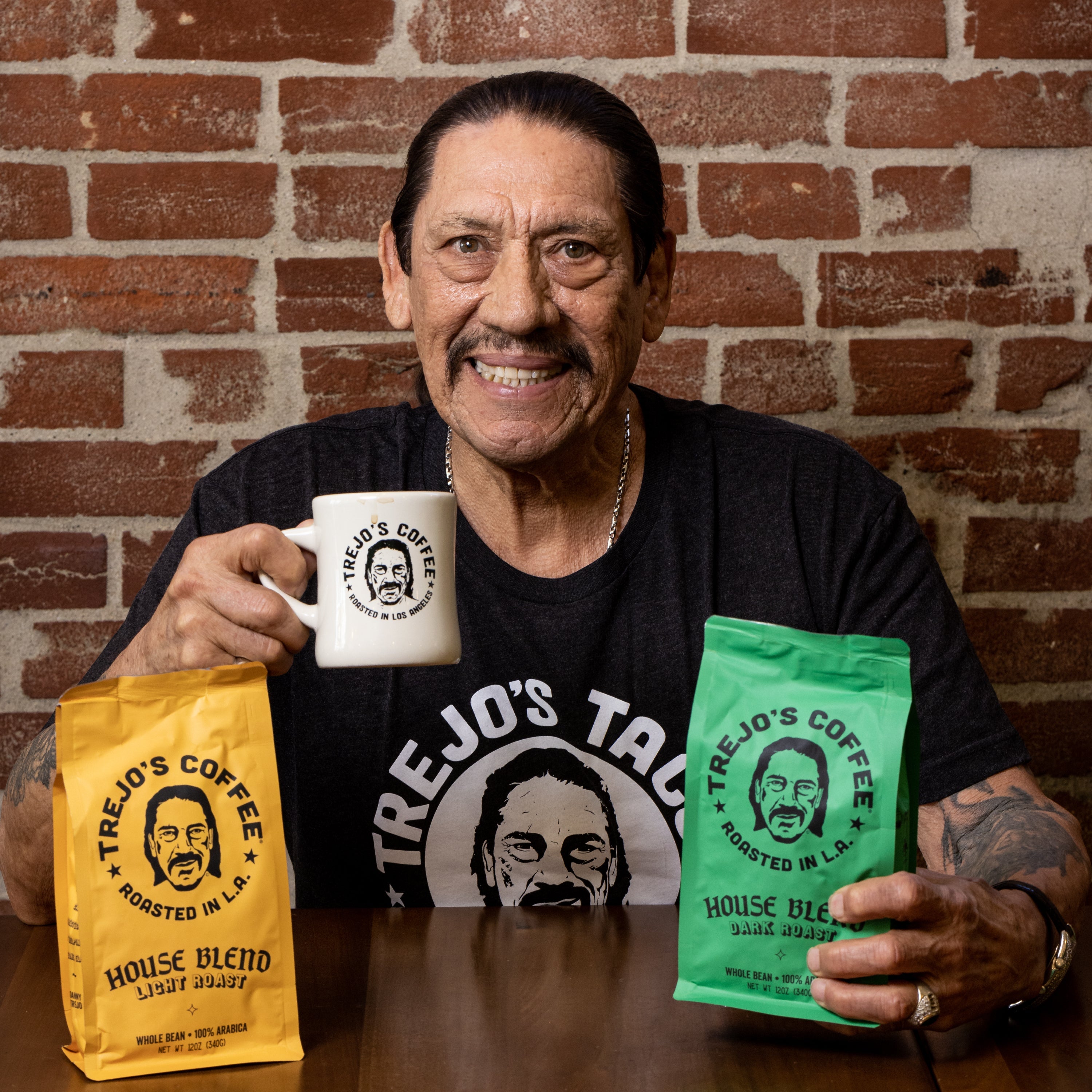 Trejo's House Blend Whole Bean Coffee - Light Roast by Trejo's Tacos