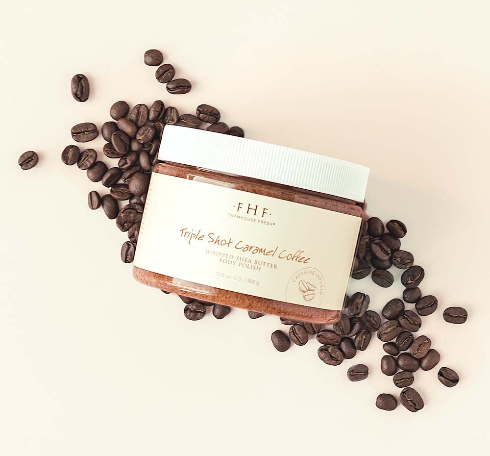 Triple Shot Caramel Coffee by FarmHouse Fresh skincare