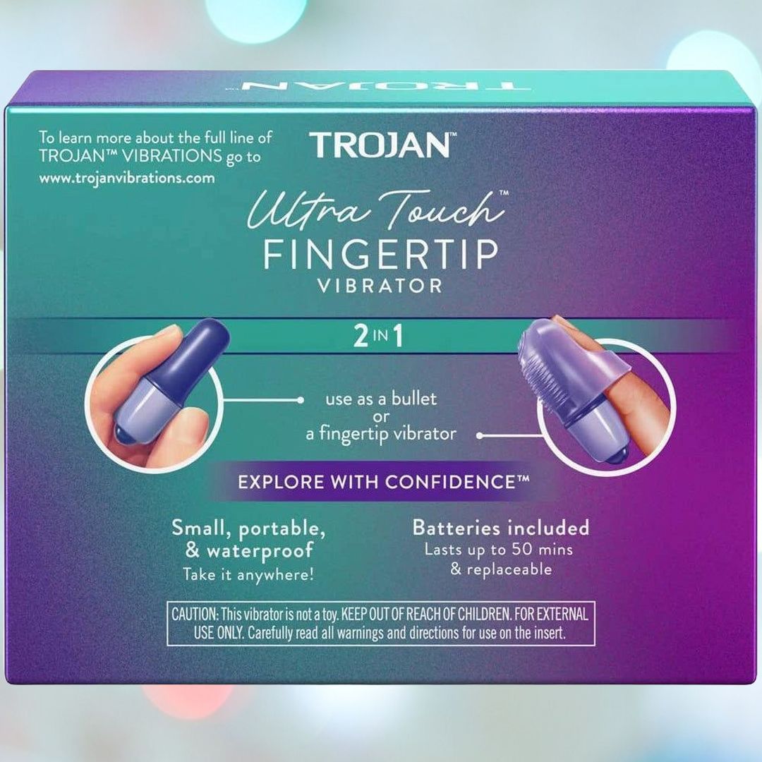 Trojan Ultra Touch Bullet and Massager by Condomania.com