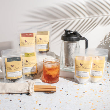  The Ultimate Iced Tea Bundle (Tea, Pitcher, Lemonade, & More!) by Plum Deluxe Tea Plum Deluxe Tea Perfumarie