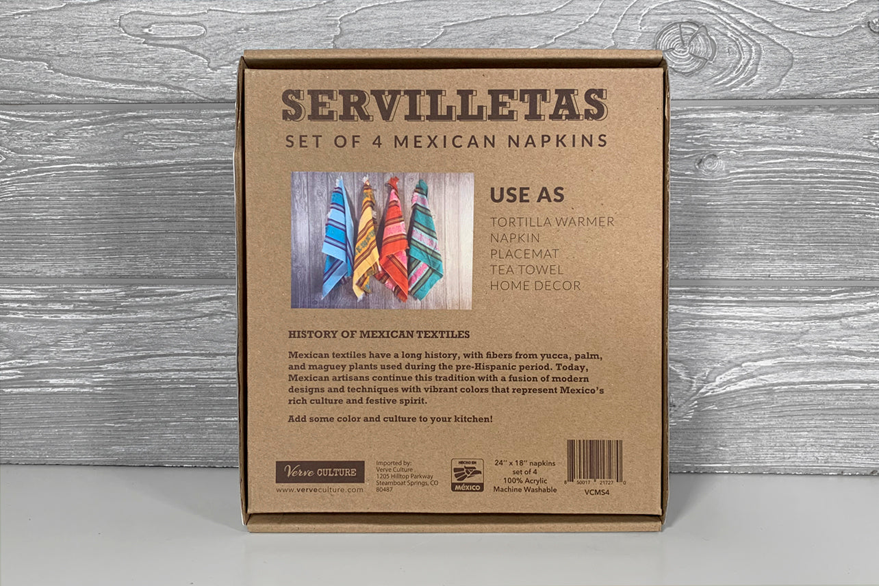 Servilletas Set by Verve Culture
