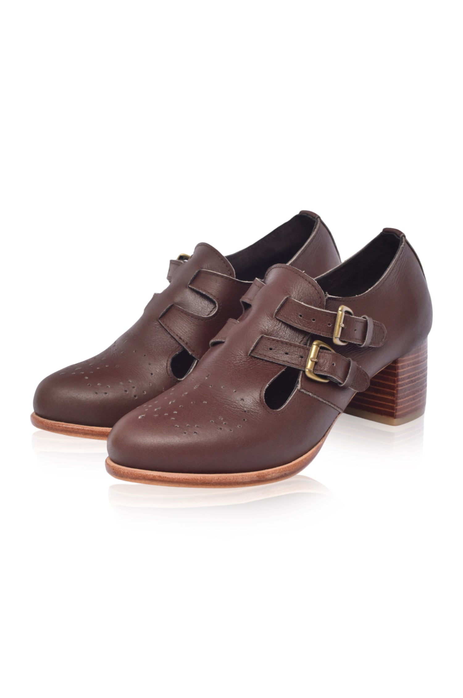 Vienna Low Ankle Leather Booties by Bali ELF