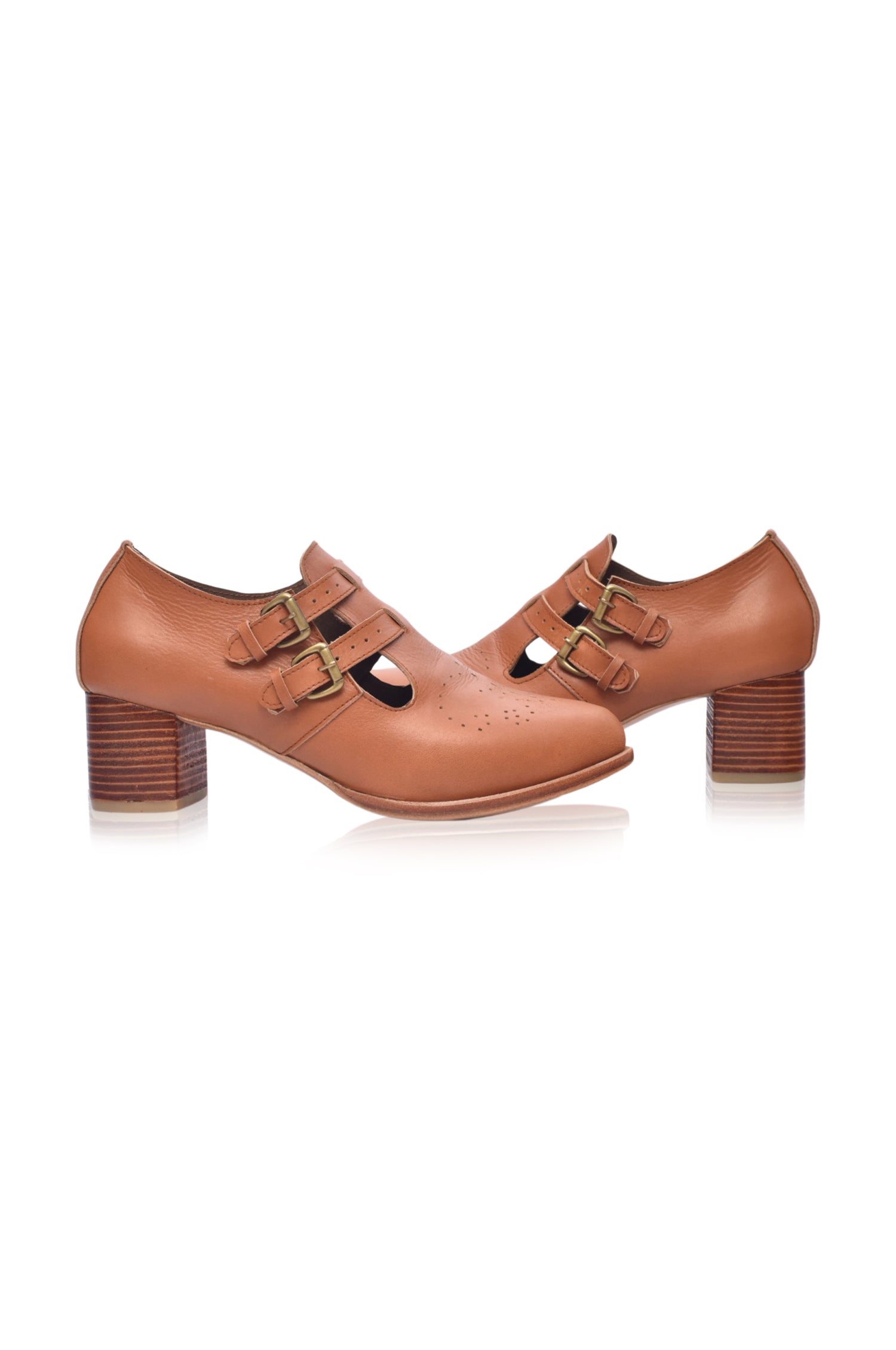 Vienna Low Ankle Leather Booties by Bali ELF