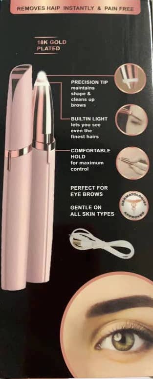 Rechargeable Eyebrow Hair Remover by BeNat