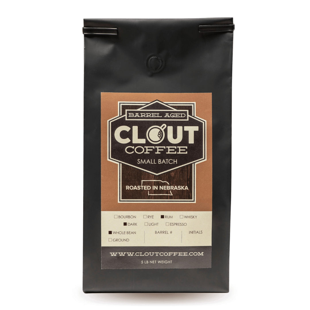 Rum Barrel Aged | 5lbs by Clout Coffee