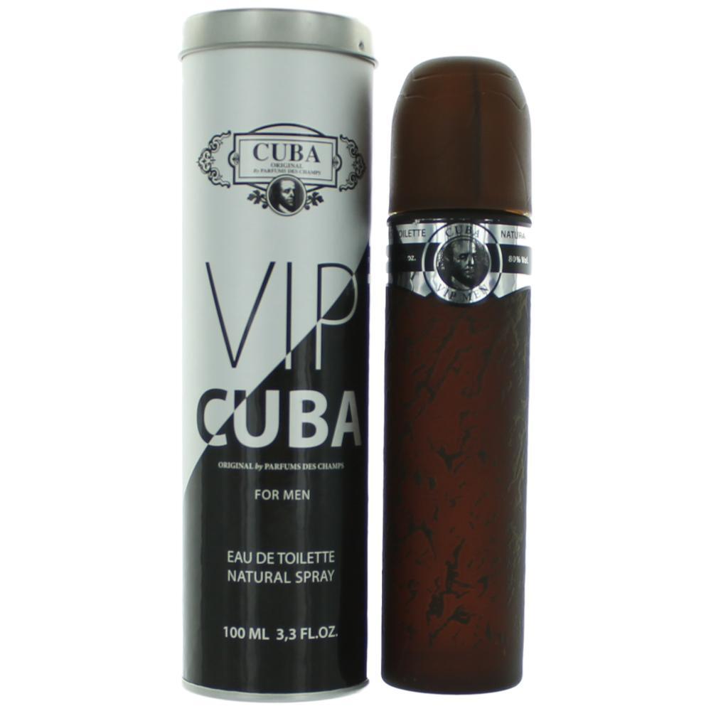 Cuba VIP, 3.4 oz Eau De Toilette Spray for Men by OyeraCharisma