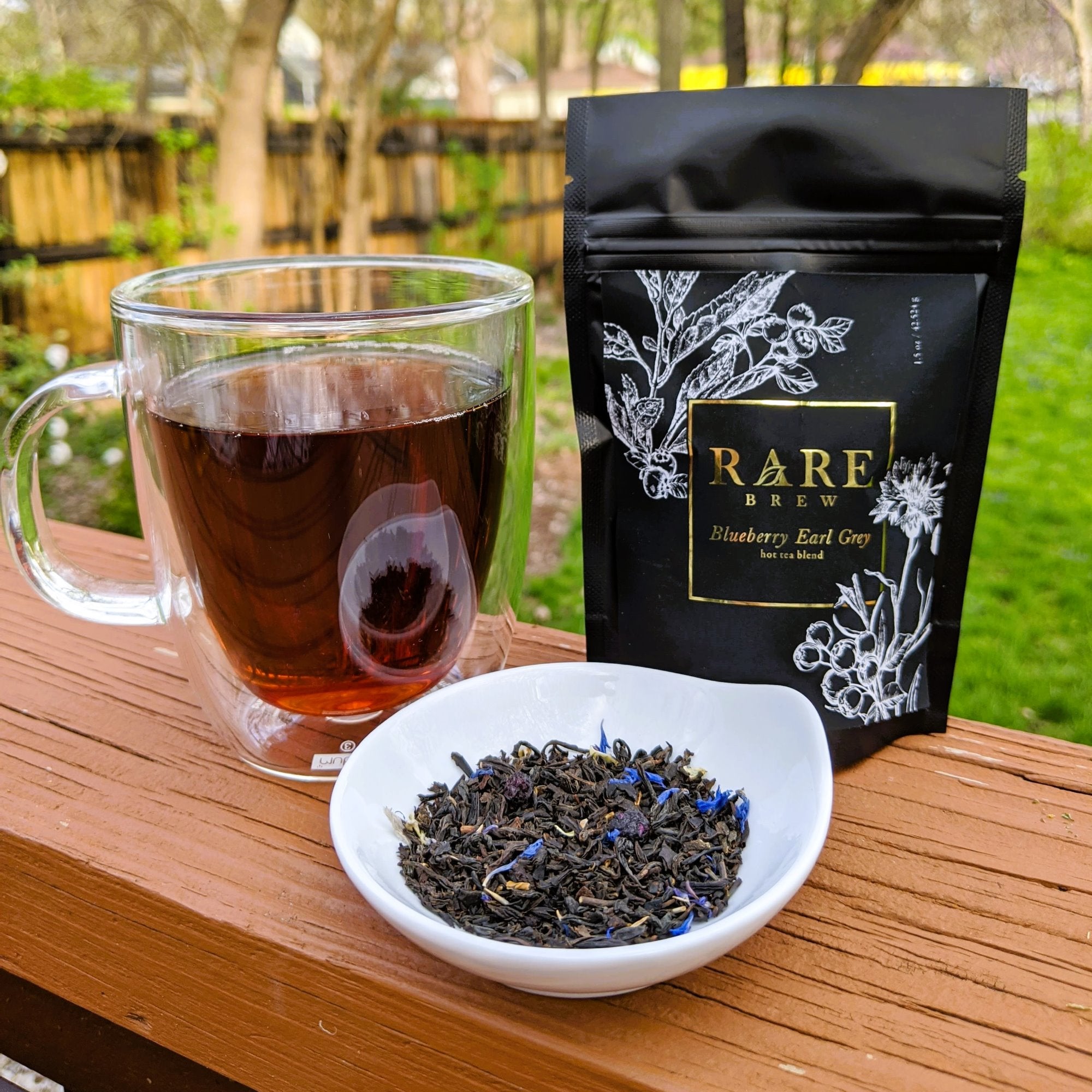 Blueberry Earl Grey - Loose Leaf Tea by RARE BREW