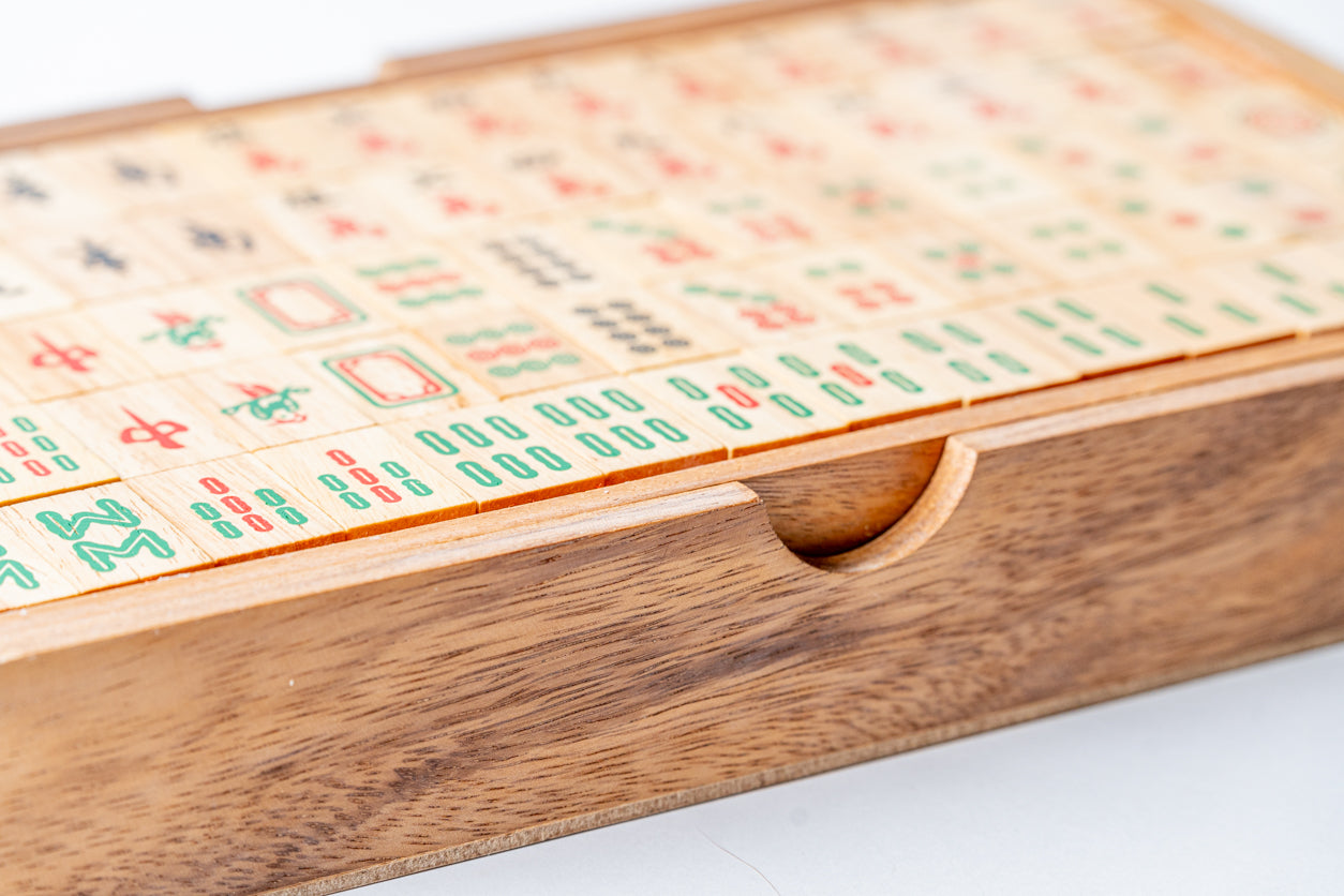 MahJong - Mangowood Game Set by Verve Culture