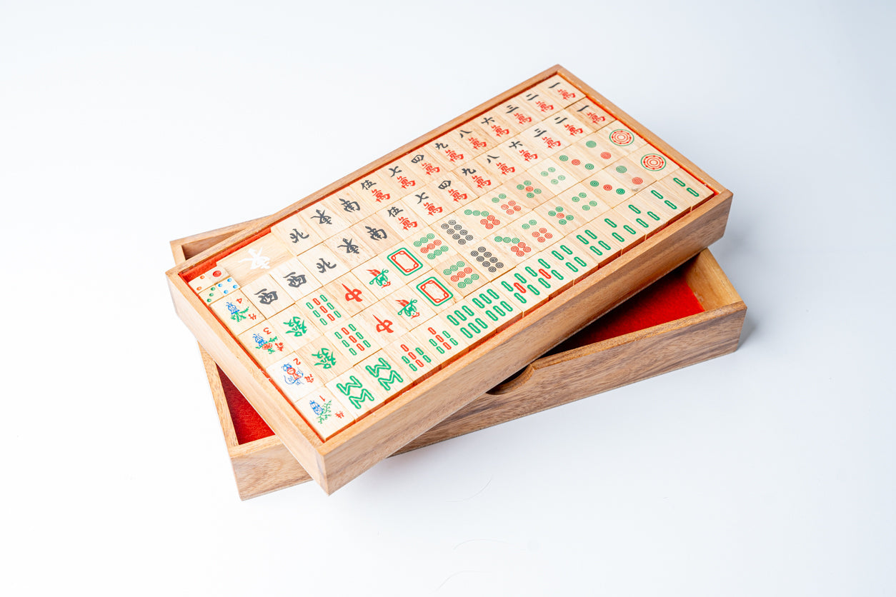 MahJong - Mangowood Game Set by Verve Culture