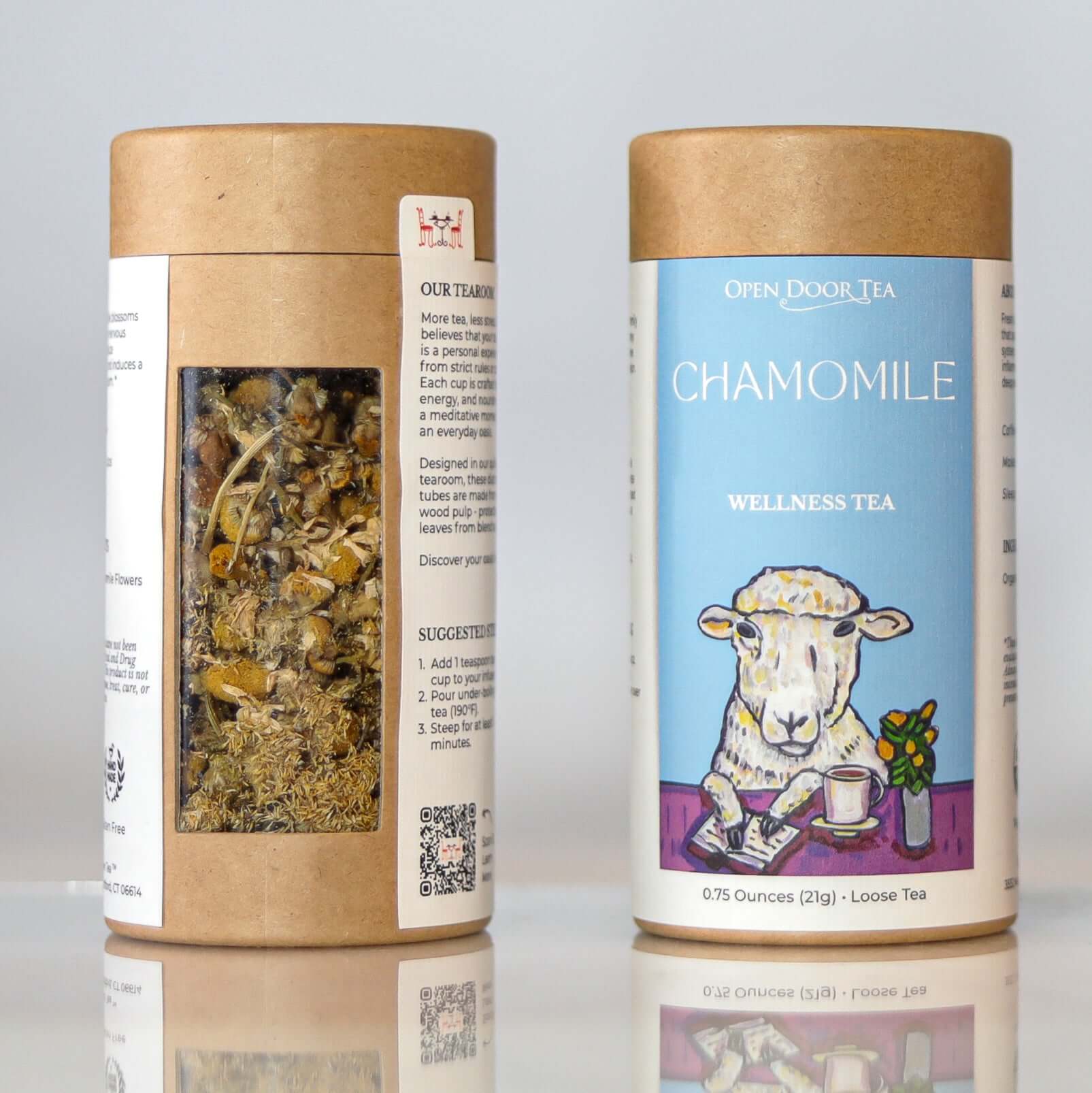 Chamomile Flowers by Open Door Tea CT