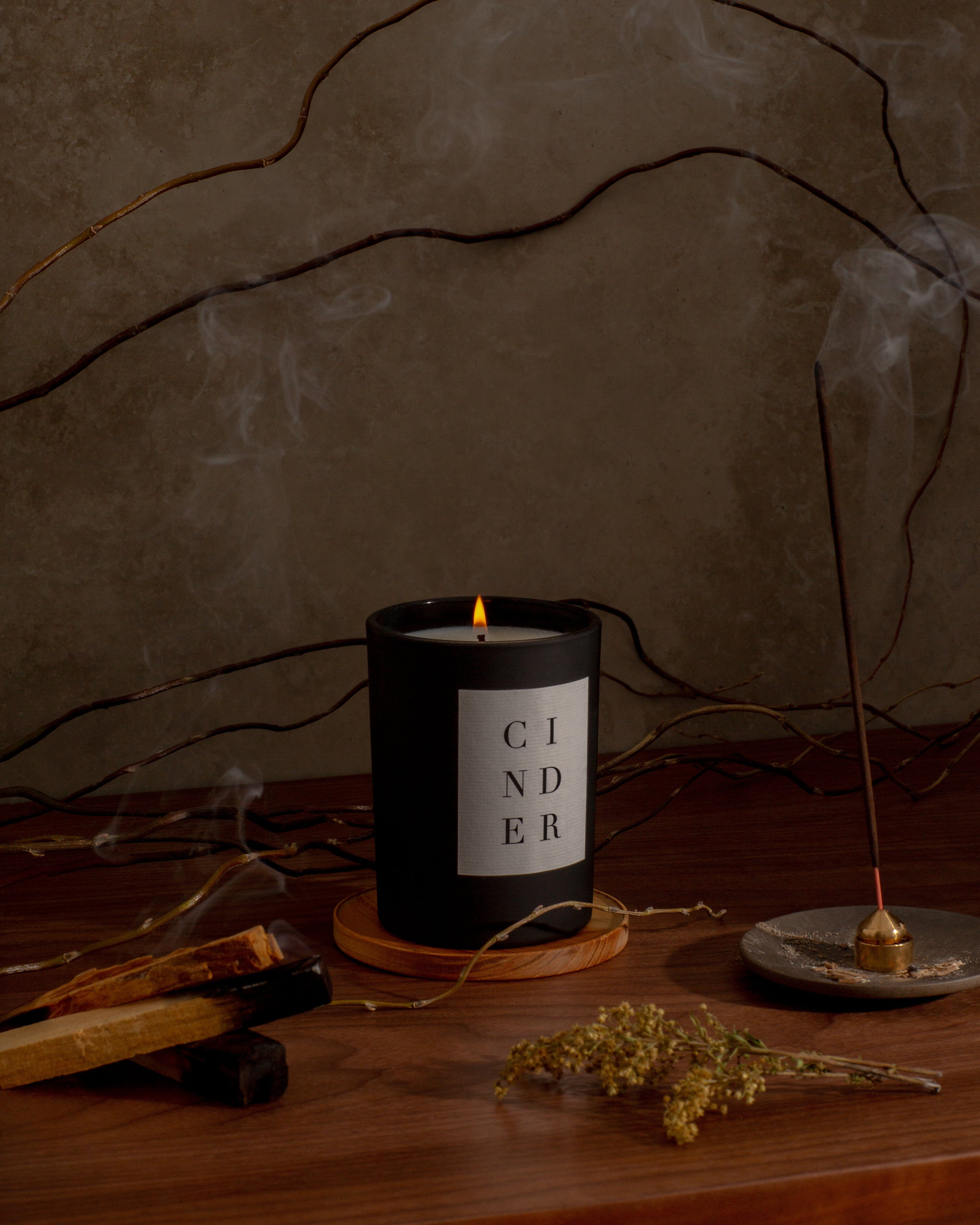 Cinder Noir Candle by Brooklyn Candle Studio