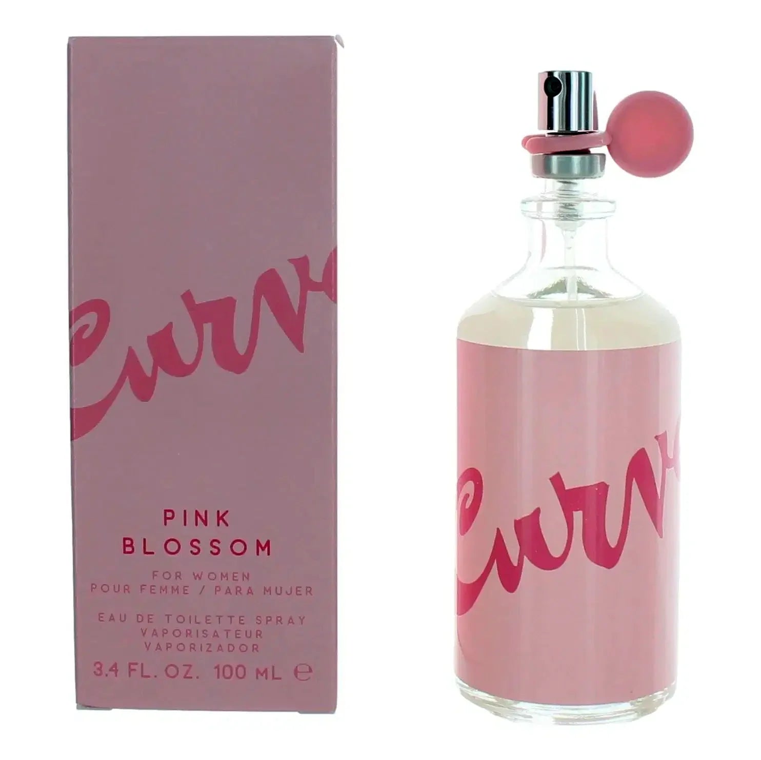 Curve Pink Blossom 3.4 oz EDT for women by LaBellePerfumes