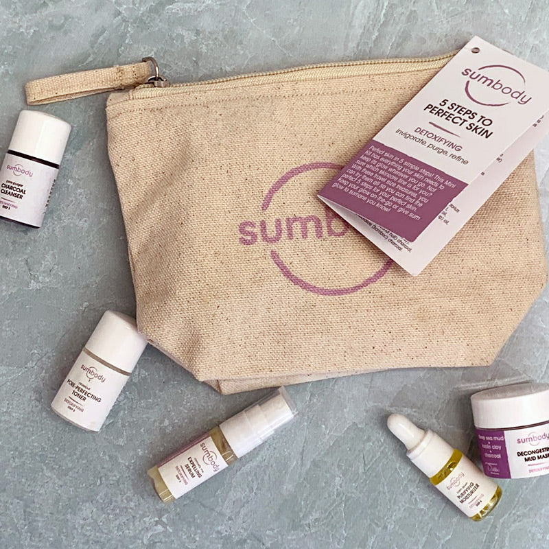 5 Steps to Perfect Skin Detoxifying Mini Kit by Sumbody Skincare