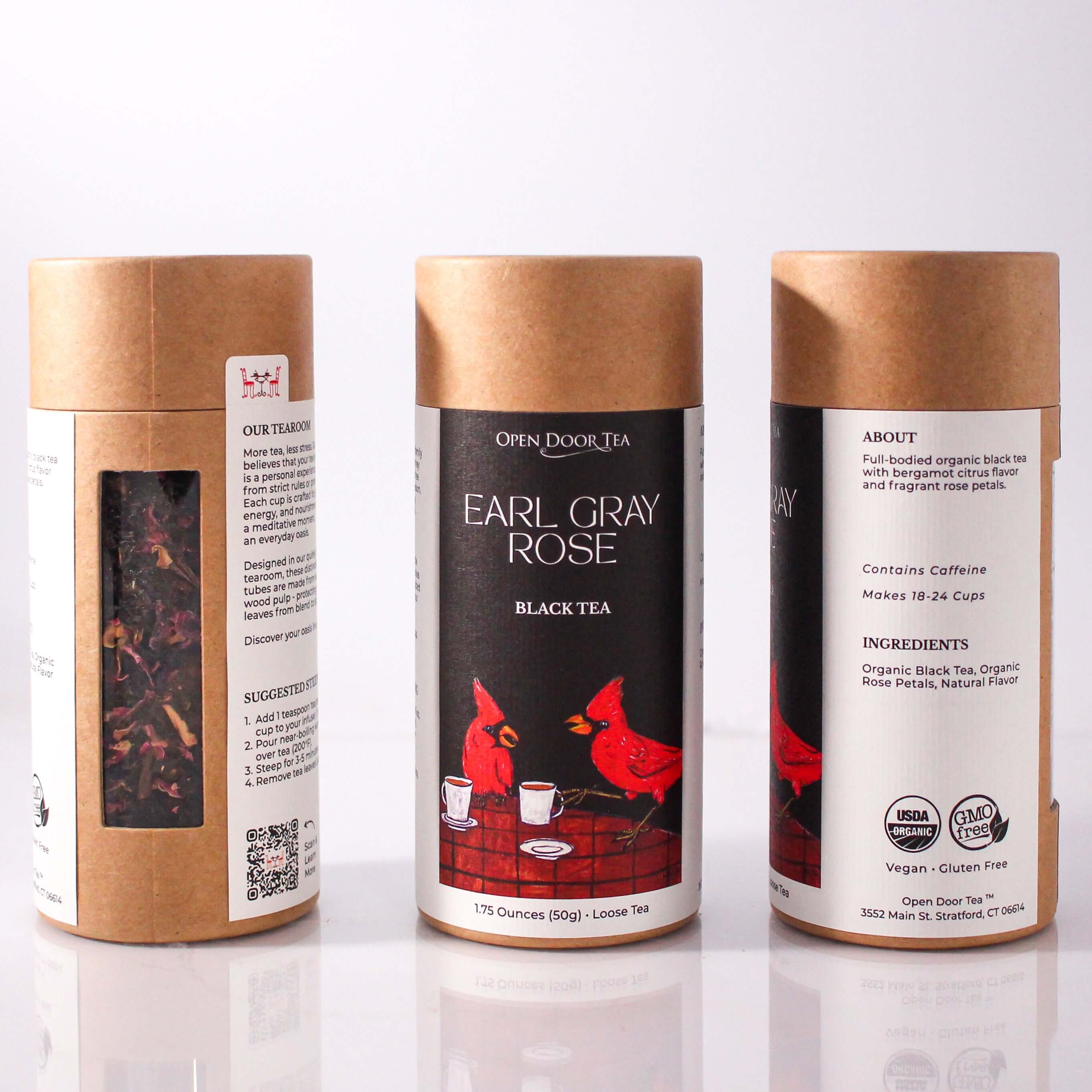 Earl Gray Rose by Open Door Tea CT