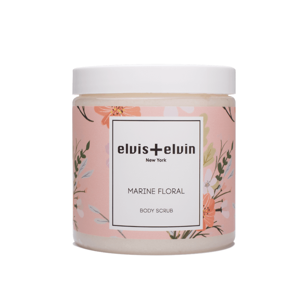 elvis+elvin Marine Floral Body Scrub with Dead Sea Salt 300ml