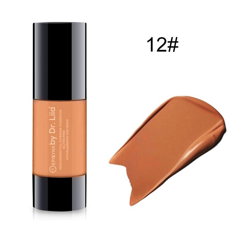 Full Coverage Foundation with SPF 15 - For Flawless Skin