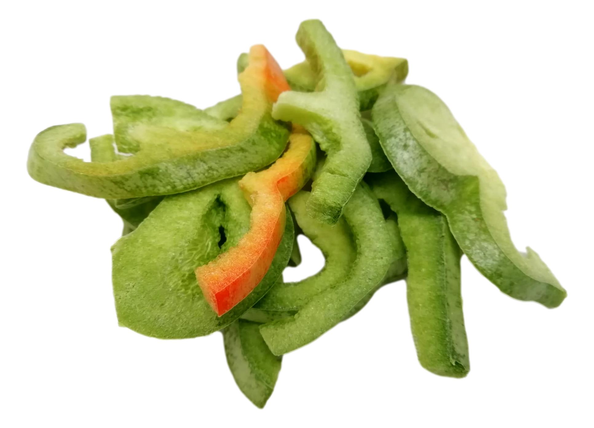 Freeze Dried Green Bell Peppers by Diaita Smart Foods (Worldwide Shipping)