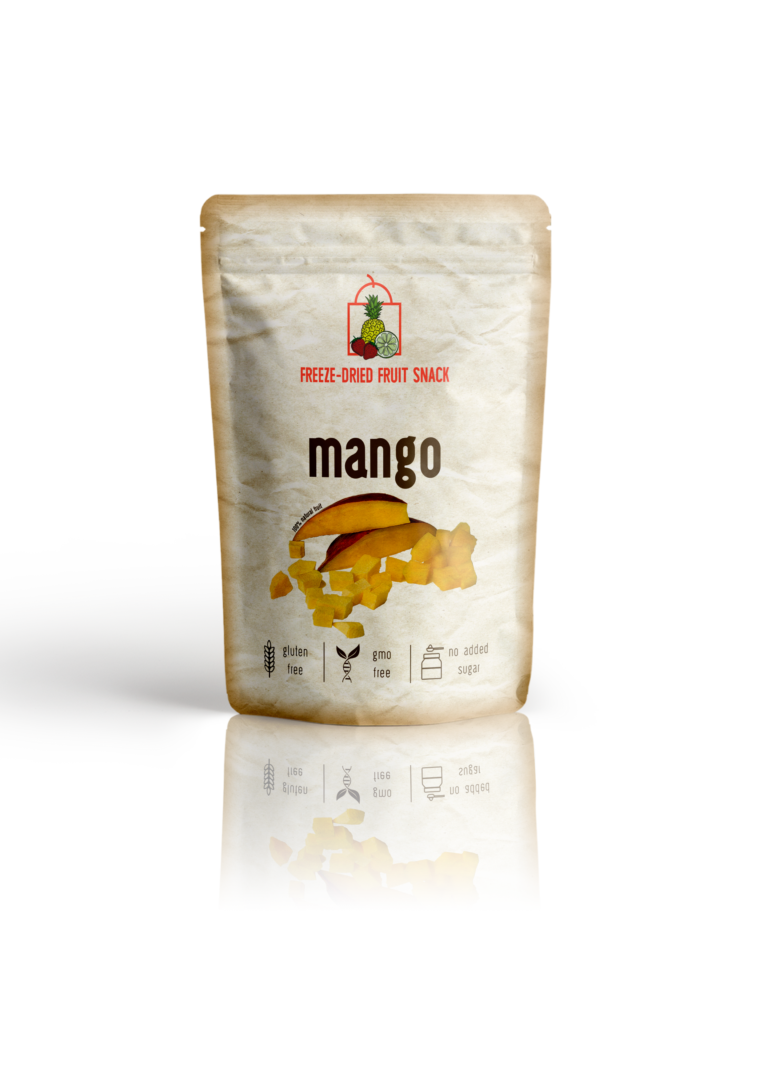 Freeze Dried Mango Snack by Diaita Smart Foods (Worldwide Shipping)