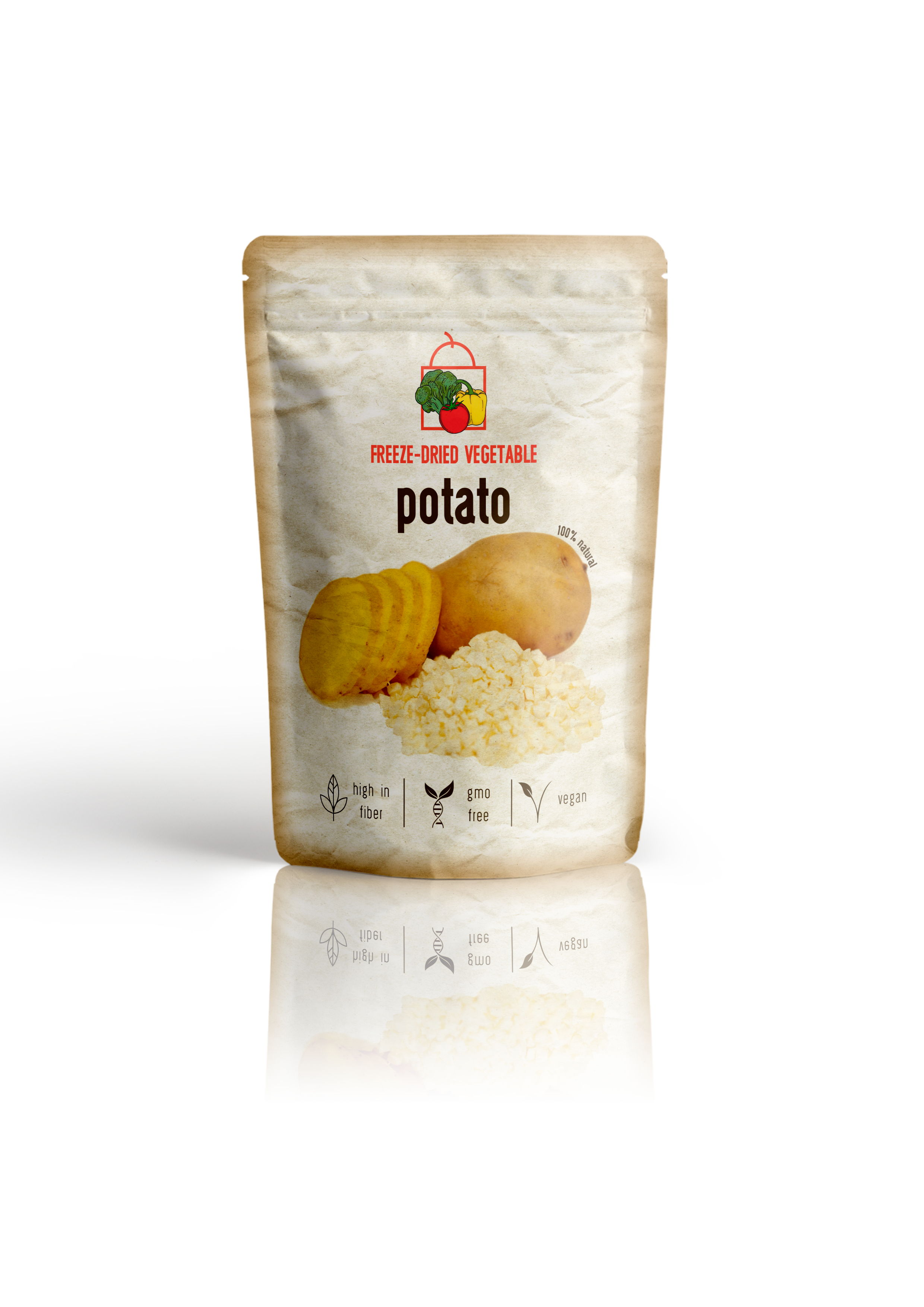 Freeze Dried Potato by Diaita Smart Foods (Worldwide Shipping)