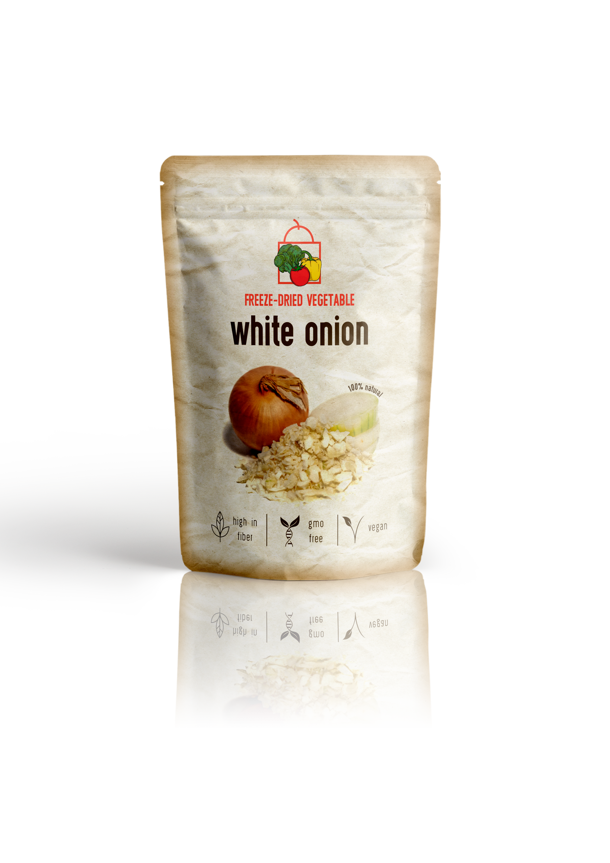 Freeze Dried Onion by Diaita Smart Foods (Worldwide Shipping)