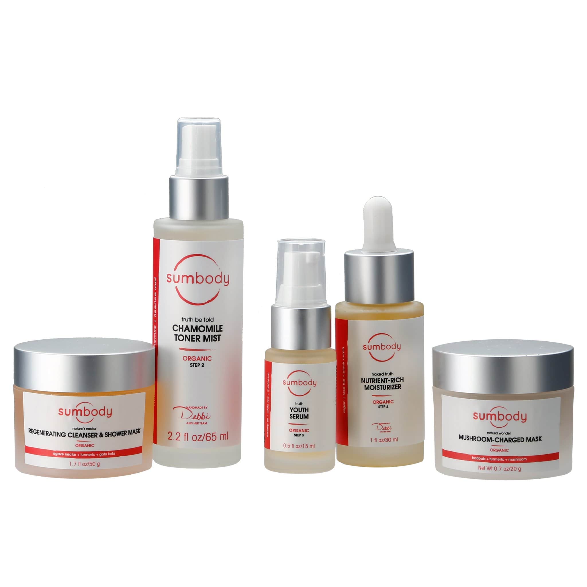 5 Steps to Perfect Skin Organic by Sumbody Skincare