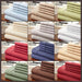  6-Piece Luxury Soft Bamboo Bed Sheet Set in 12 Colors by VistaShops VistaShops Perfumarie