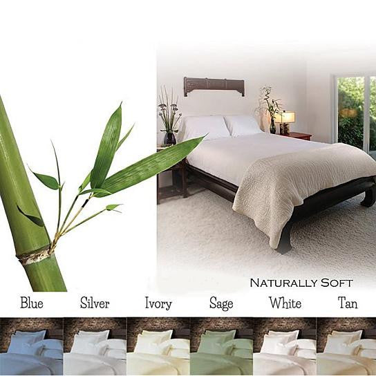  6-Piece Luxury Soft Bamboo Bed Sheet Set in 12 Colors by VistaShops VistaShops Perfumarie
