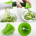  Salad Lover's Spiral Slicer 2 Blades Handheld And Compact by VistaShops VistaShops Perfumarie