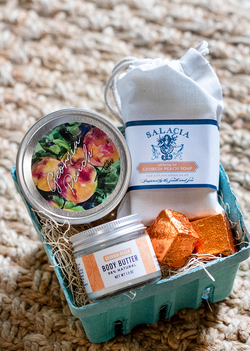 Georgia Peach Gift Set by Salacia Salts