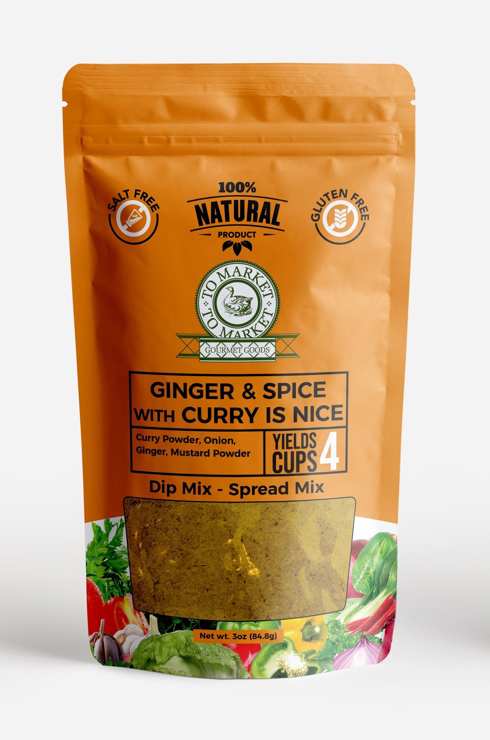 Ginger & Spice With Curry Is Nice - Dip Mix by To Market Dips & Seasonings