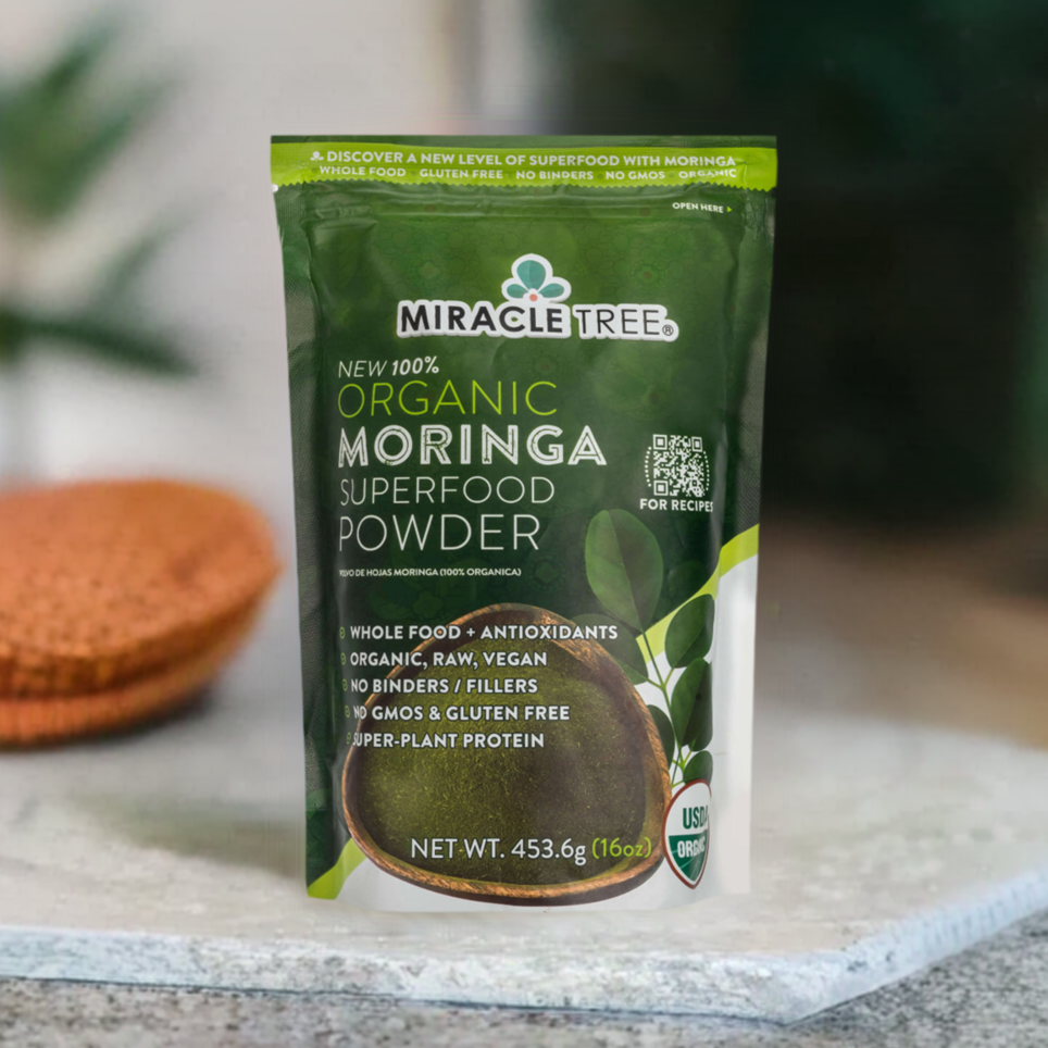 100% Organic Moringa Pouch by Miracle Tree