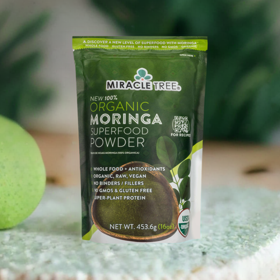 100% Organic Moringa Pouch by Miracle Tree