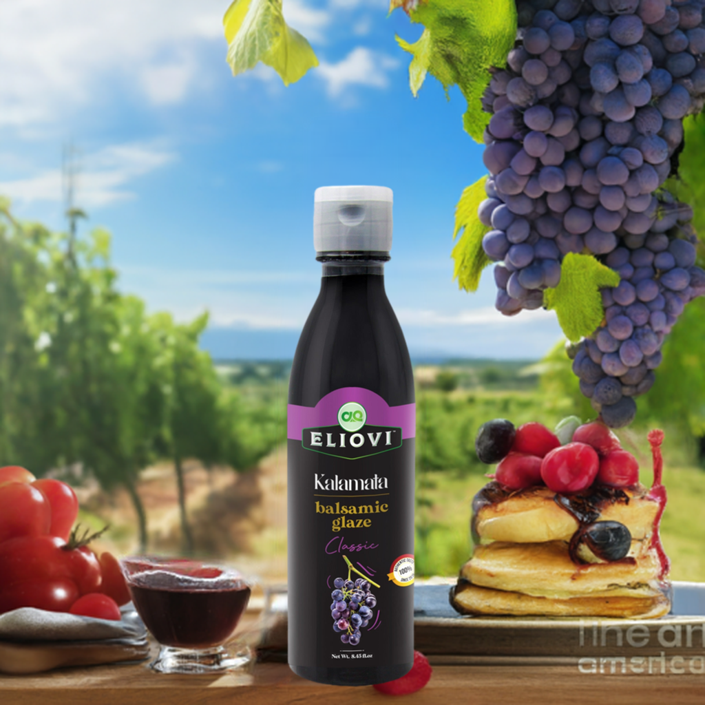 Eliovi Classic Balsamic Glaze. Pack of 1, 3, 6, 12 bottles of 8.45 Fl. Oz each by Alpha Omega Imports