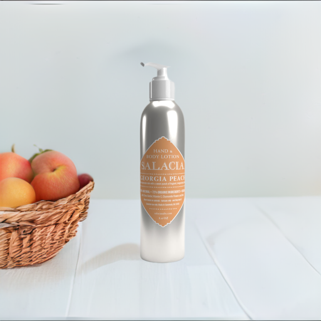 Georgia Peach Hand & Body Lotion by Salacia Salts