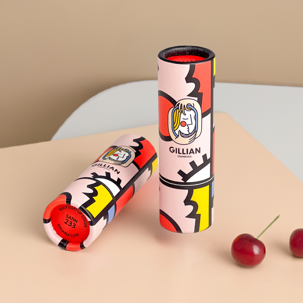 Gillian Cosmetics Silky Soft Lipstick by elvis+elvin