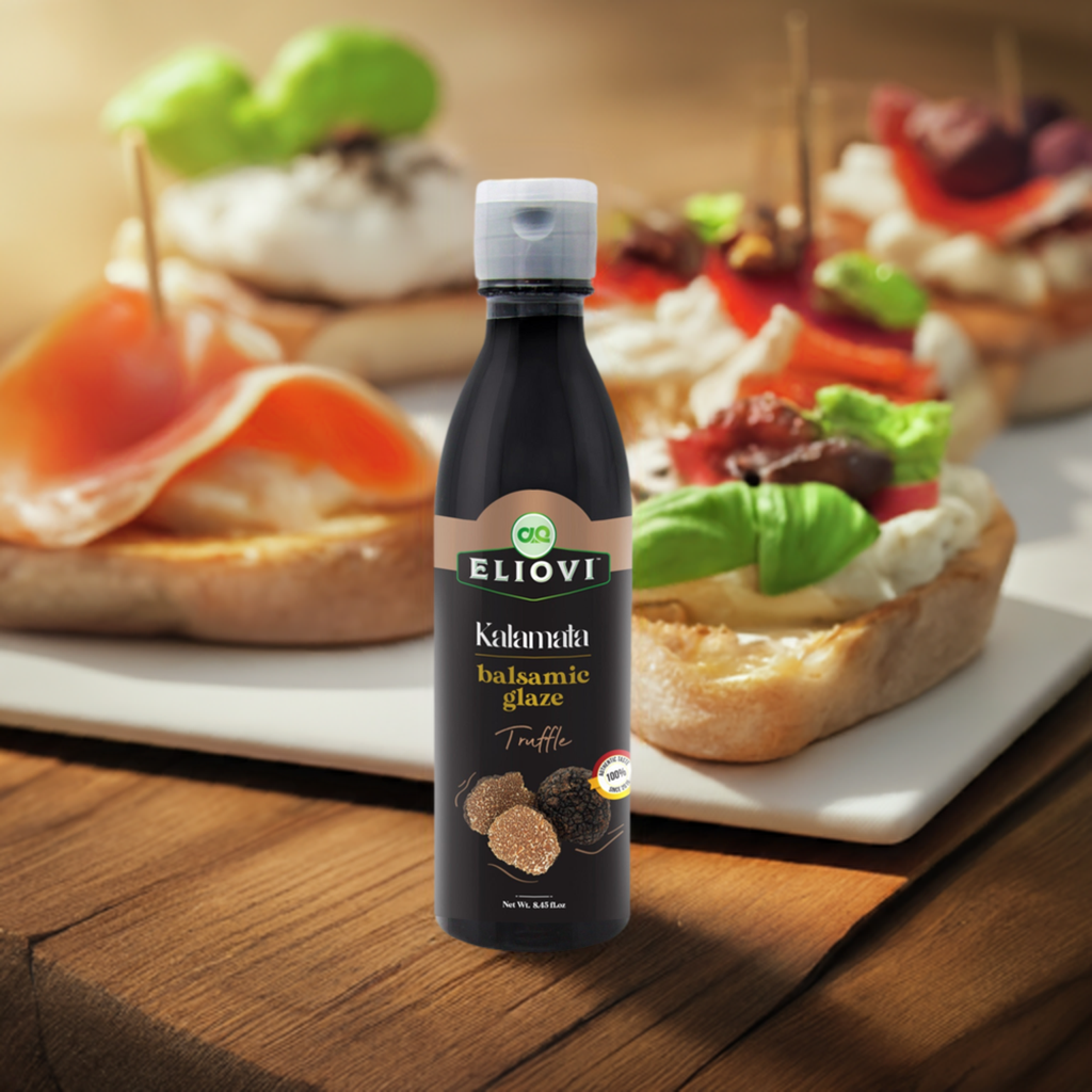 Eliovi  Balsamic Glaze Truffle. Pack of 1, 3, 6, 12 bottles of 8.45 Fl. Oz each by Alpha Omega Imports