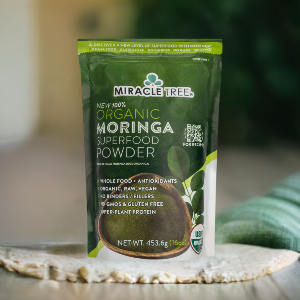 100% Organic Moringa Pouch by Miracle Tree