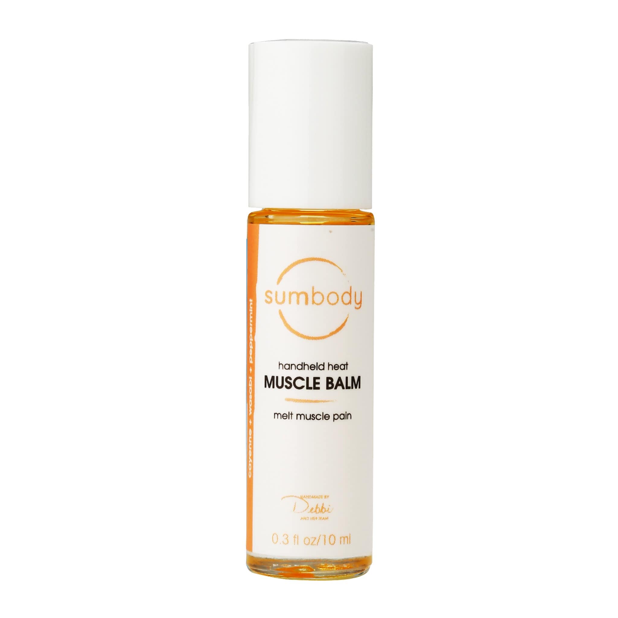 Handheld Heat Muscle Balm Mini Roll-on by Sumbody Skincare