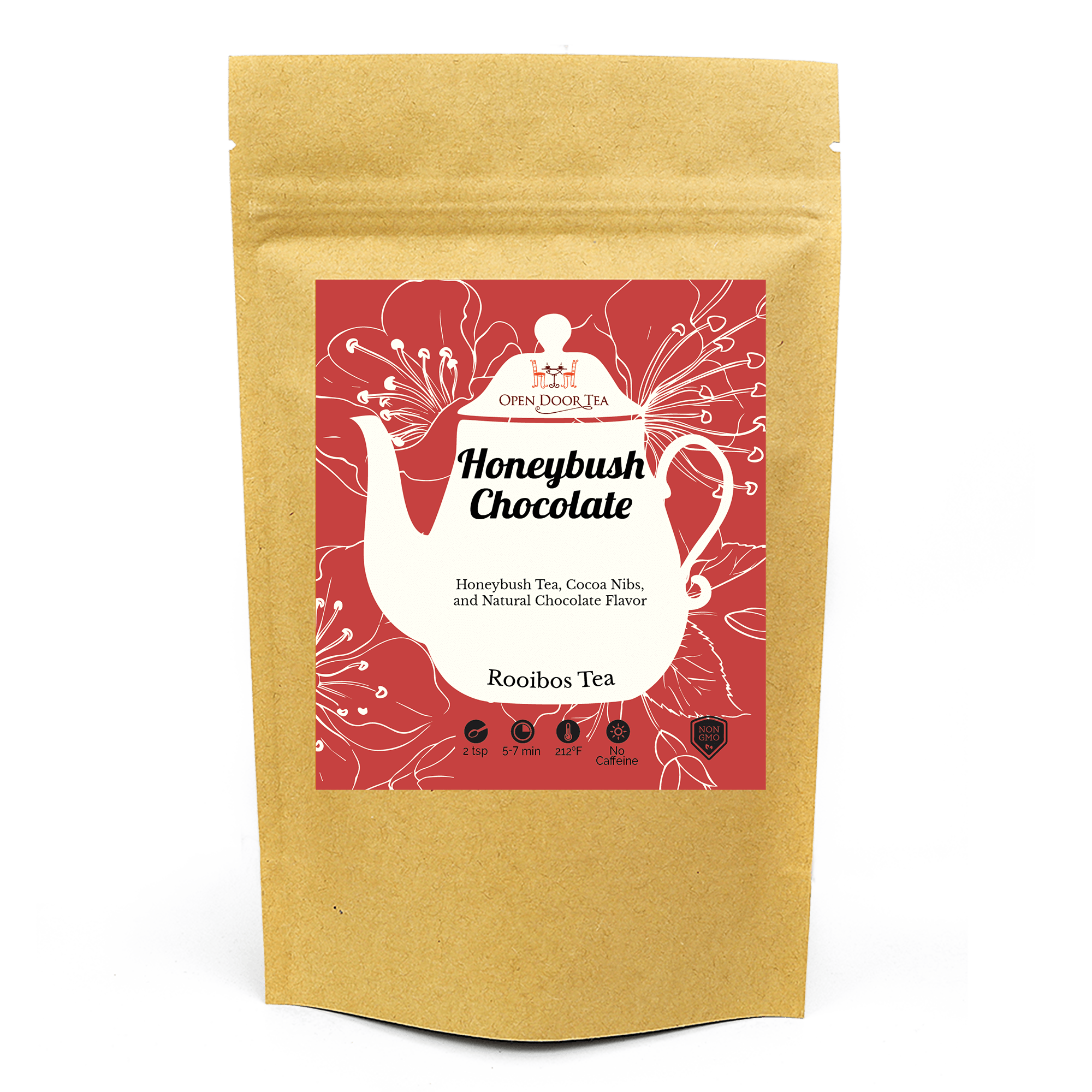 Honeybush Chocolate by Open Door Tea CT