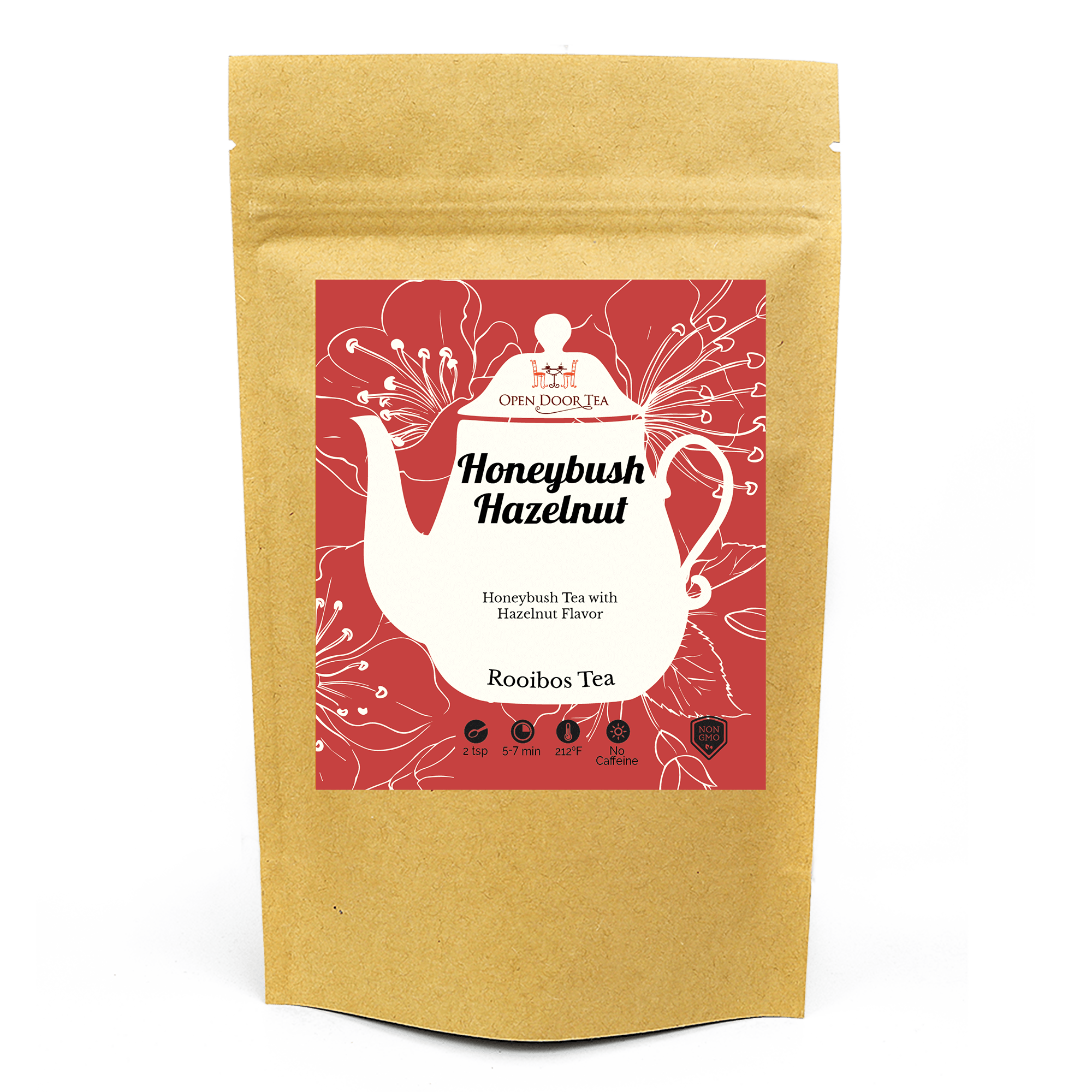 Honeybush Hazelnut by Open Door Tea CT