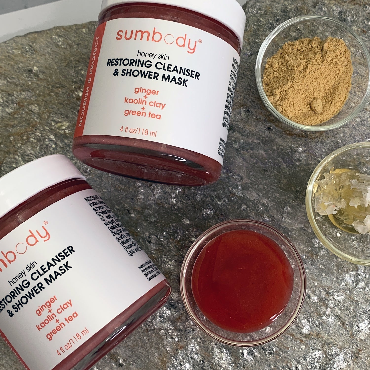 Honey Skin Restoring Cleanser & Shower Mask  by Sumbody Skincare