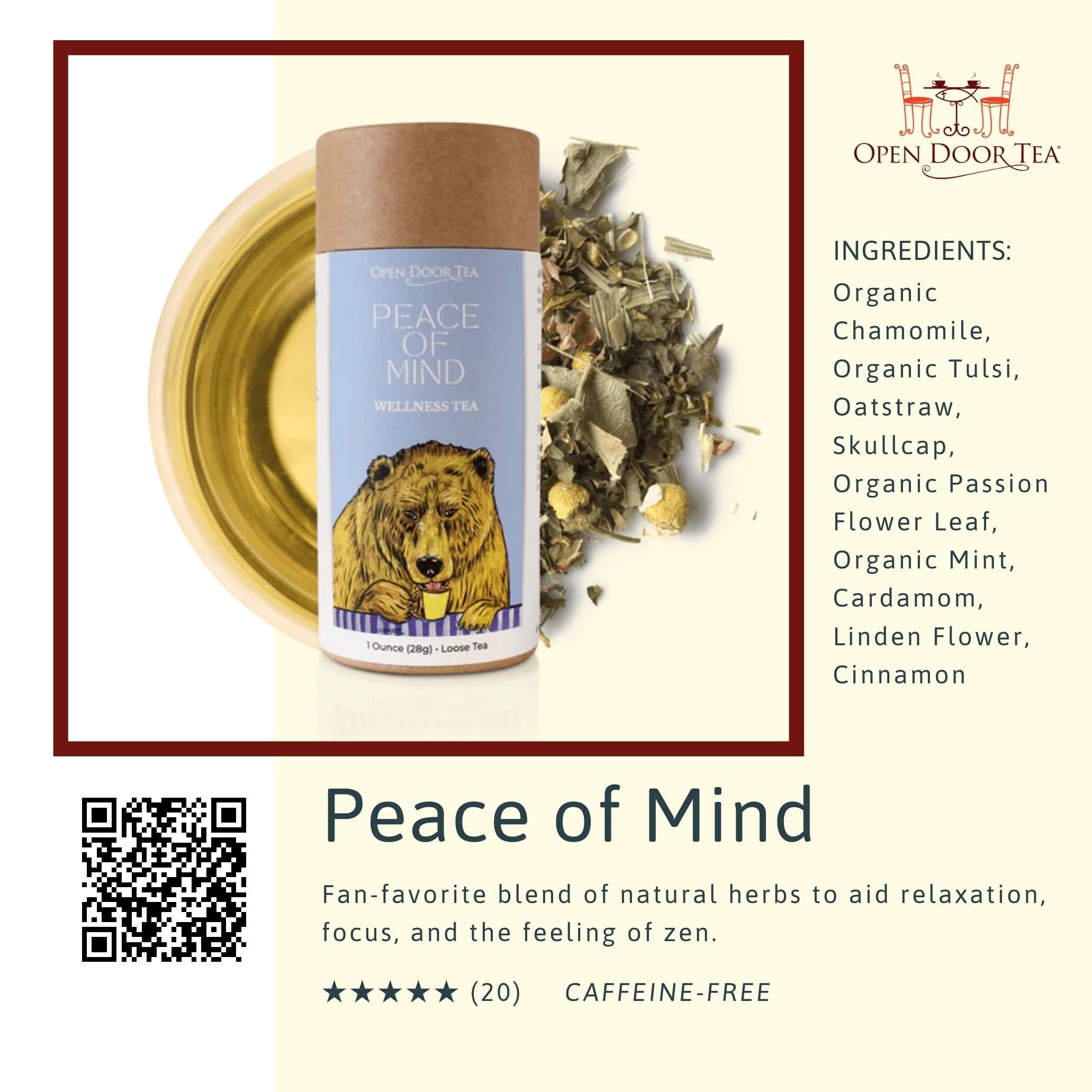 Guided Tea Tasting Experience by Open Door Tea CT