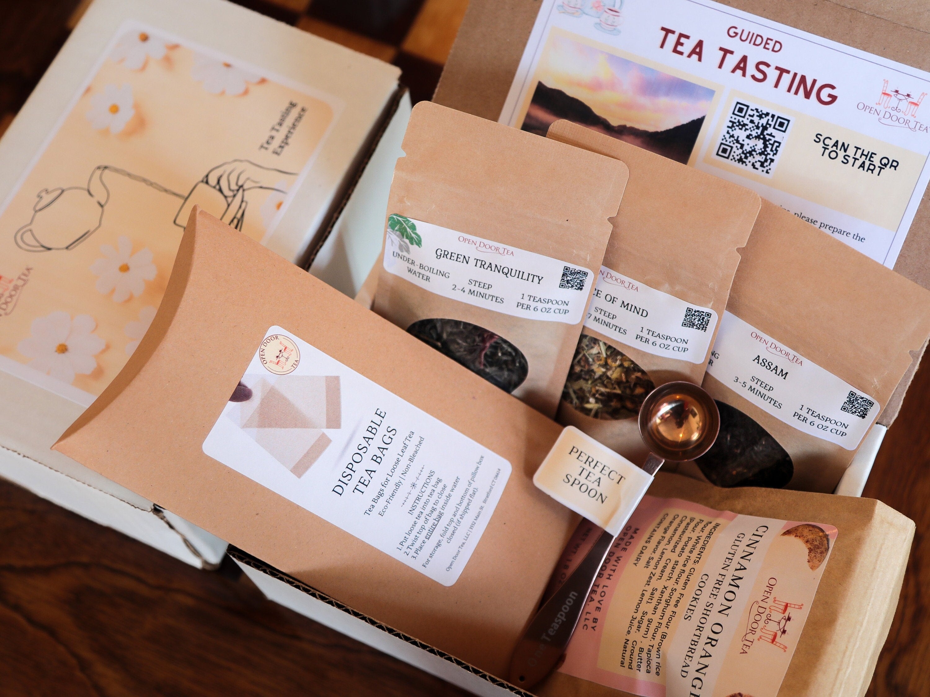 Guided Tea Tasting Experience by Open Door Tea CT