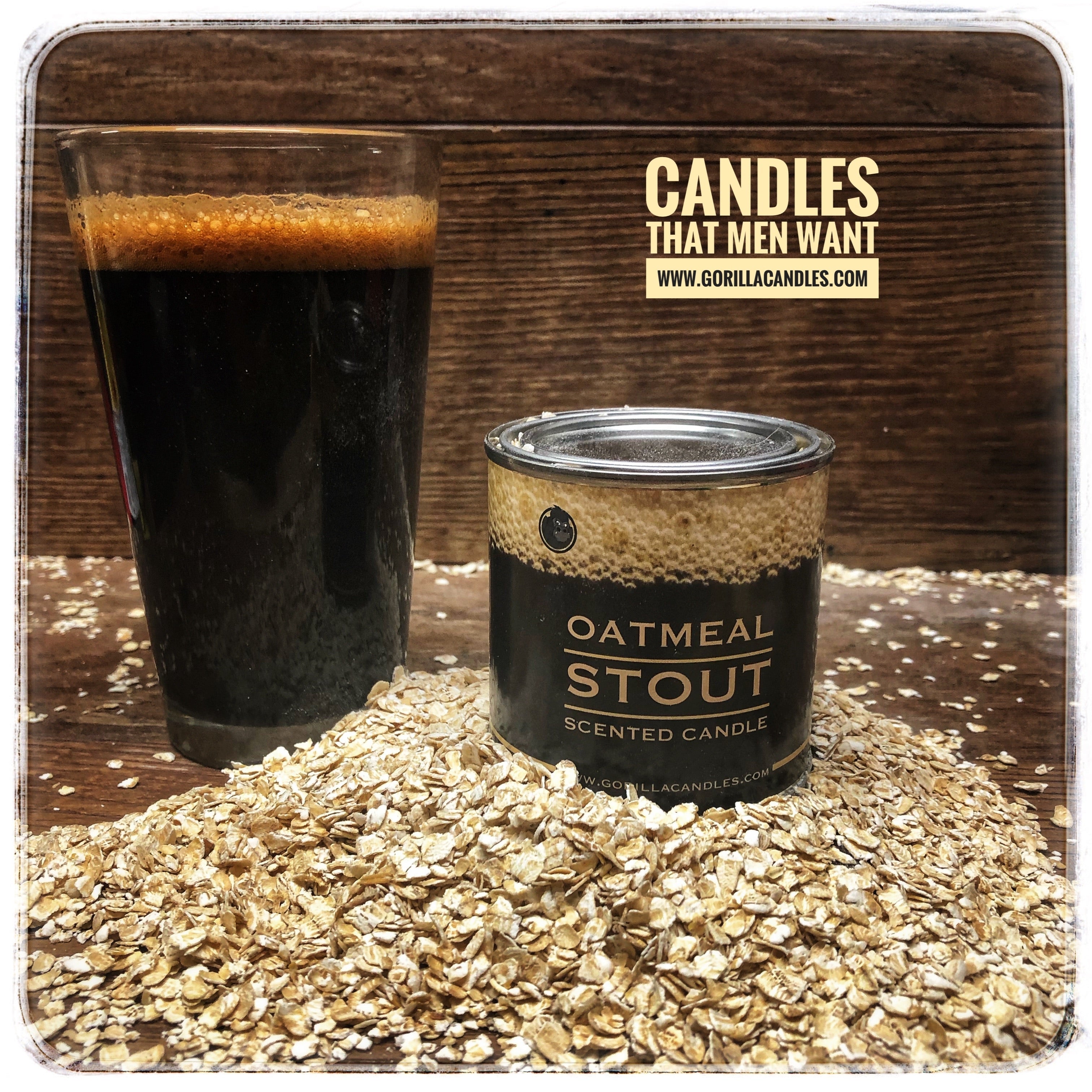 Oatmeal Stout Scented Candle by Gorilla Candles™