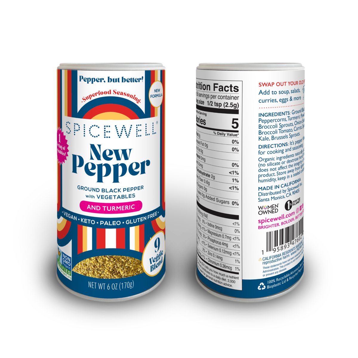 Superfood Shaker Duo by Spicewell