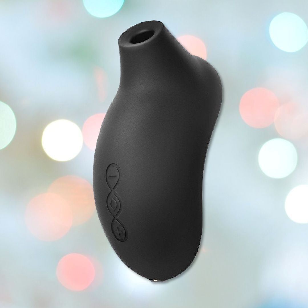 LELO SONA Cruise Sonic Wave Clitoral Massager (Black) by Condomania.com