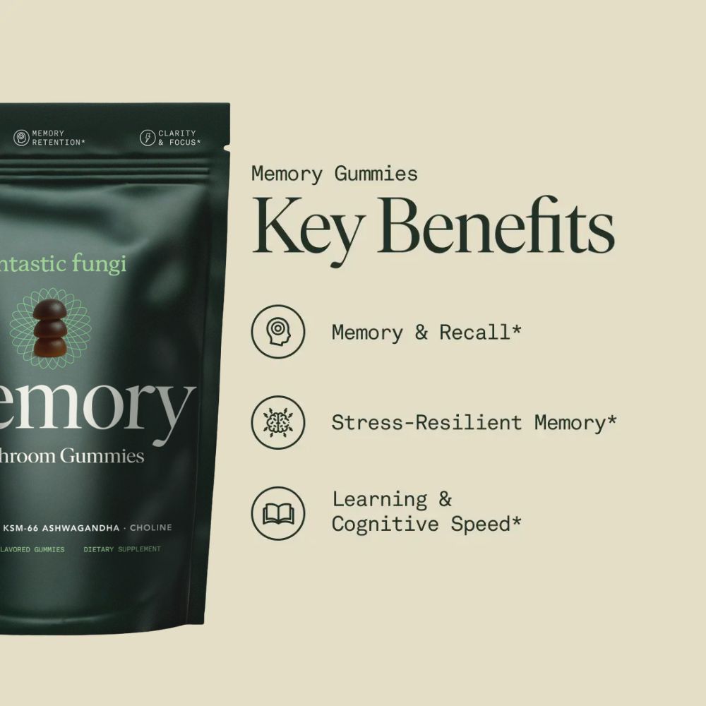 Memory Gummies by Fantastic Fungi