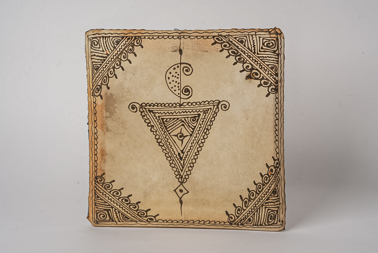 Moroccan Square Daff Drum by Verve Culture