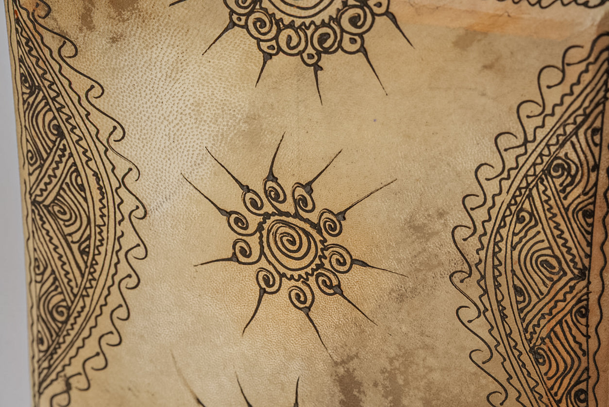 Moroccan Square Daff Drum by Verve Culture