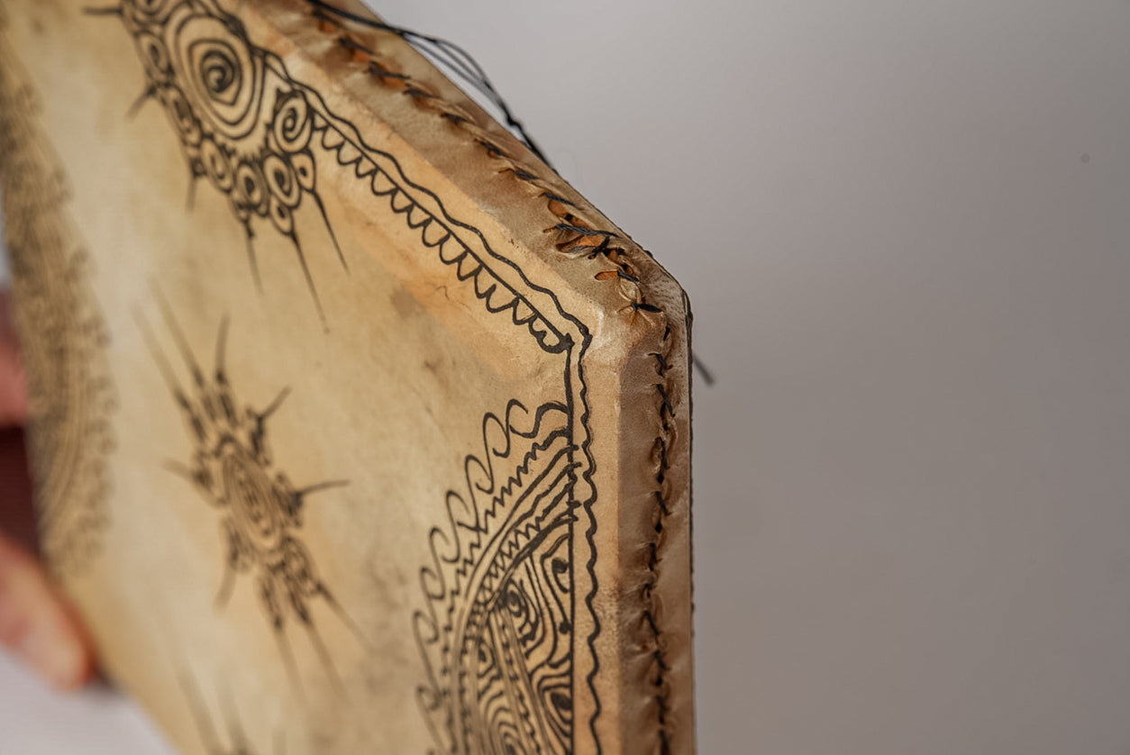 Moroccan Square Daff Drum by Verve Culture